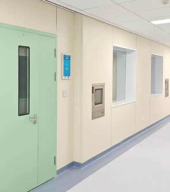 Machine-Made Cleanroom Panels